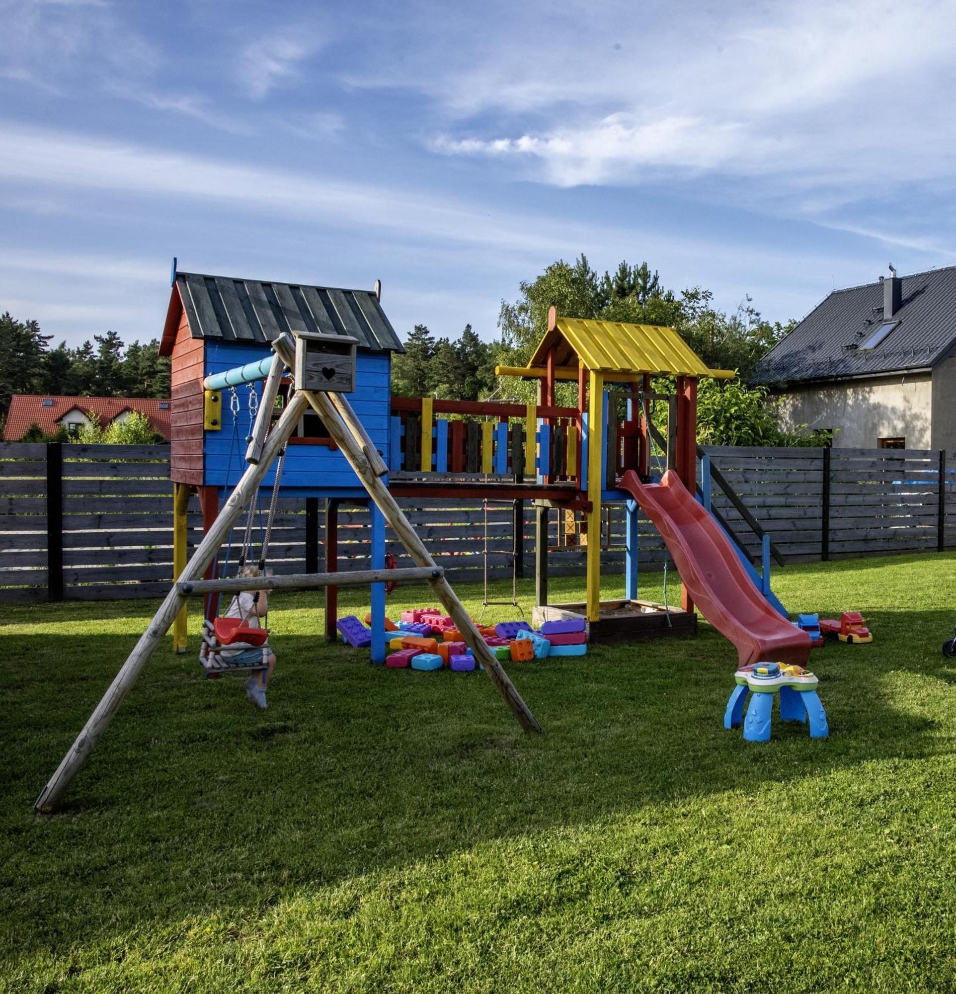 Domki U Lysego Dębki Exterior foto